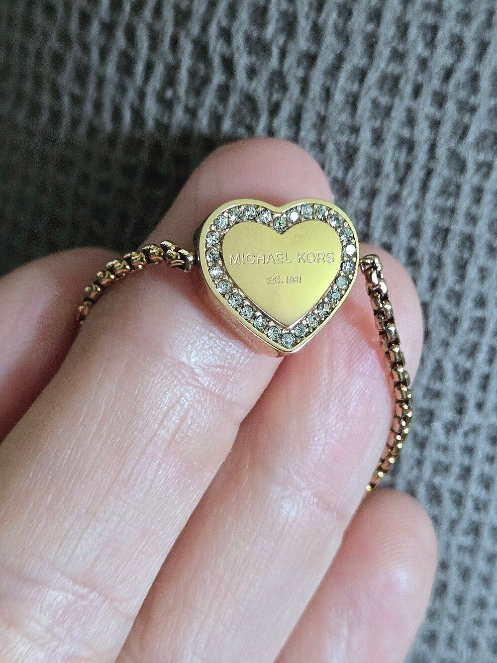 ✨️HP✨️ Michael Kors Rose🌹 Gold💛 Heritage Heart Set - NIB - Picture 15 of 16